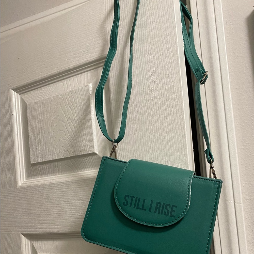 Green Mini Satchel.